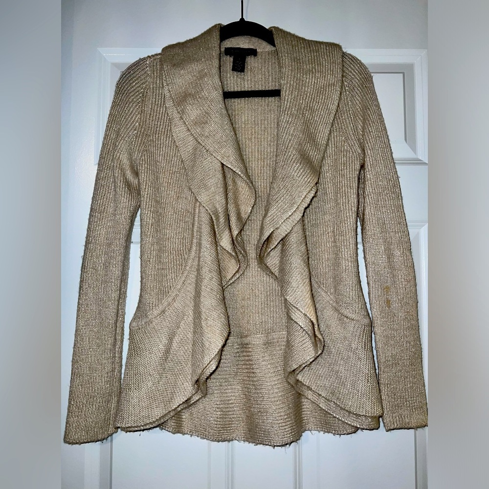 White House black market size small. Tan light beige color